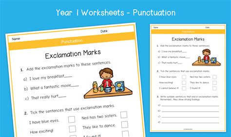 Image result for KS1 Using Exclamation Marks