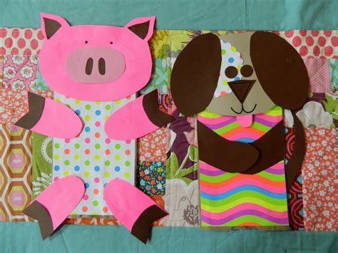 Image result for Paper Sack Puppet Patterns