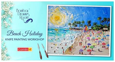 Beach Holiday Knife Painting Workshop- By Bombay Drawing Room