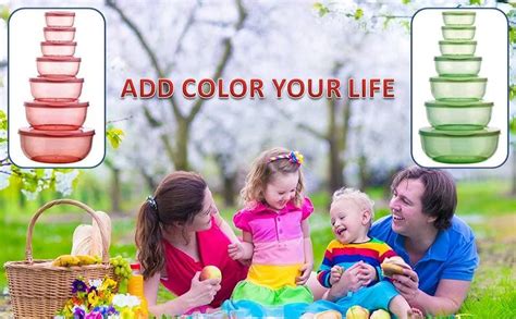 INVOSS Pack of 6 Kitchen Storage Container, Plastic Boxes For Storage ...