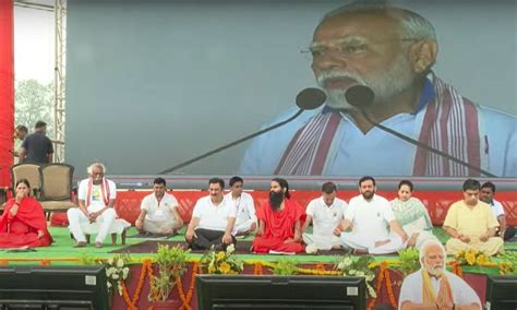 International Yoga Day 2025: Swami Ramdev Leads Record-Breaking Event ...