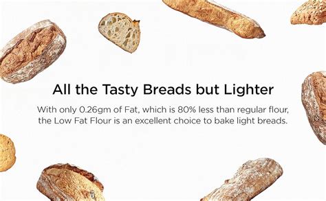 Raw Himalayas Low Fat Bread Flour (2 Kg) | Unbleached Strong Bread ...