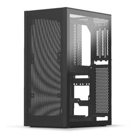 Buy SSUPD Meshlicious Mini ITX Case Black - Full Mesh Panels Online at ...