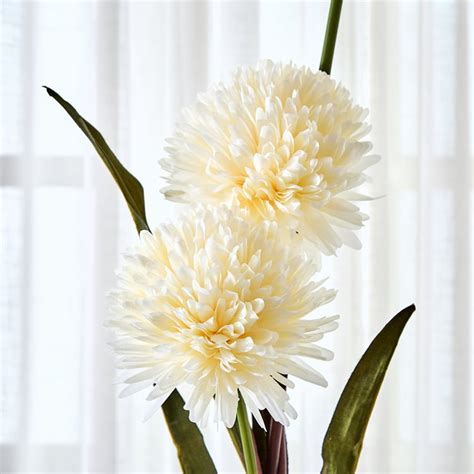 Buy Fiesta Artificial Chrysanthemum Flower Stick - 110cm from Home ...