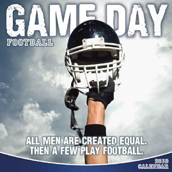 Game Day 2010 Calendar: Football : Sellers Publishing: Amazon.in: Books