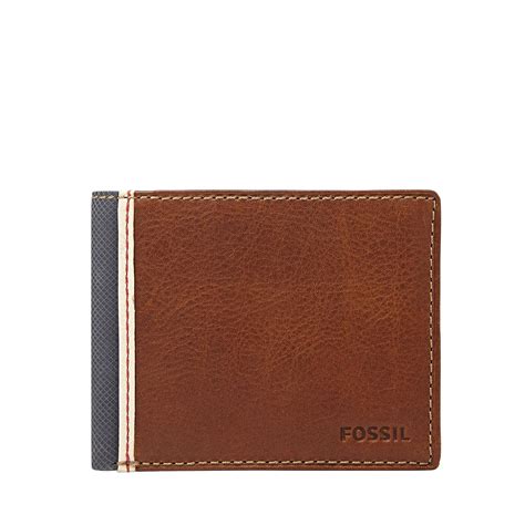 Fossil Brown Wallets and Passport Holders (ML3309200) : Fossil: Amazon ...