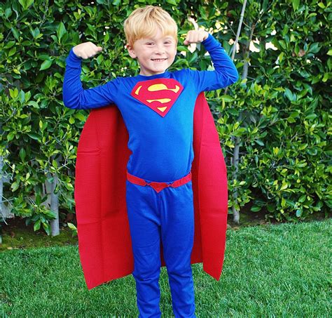 Homemade Superman Costume