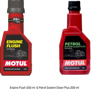 MOTUL MTCD-058 ENGINE FLUSH & PETROL SYSTEM CLEAN PLUS CAR & SUV Oil ...