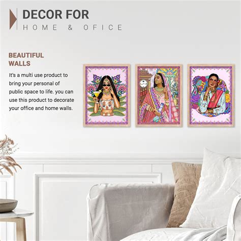 Traditional Woman Art Painting for Wall Decor – Kotart