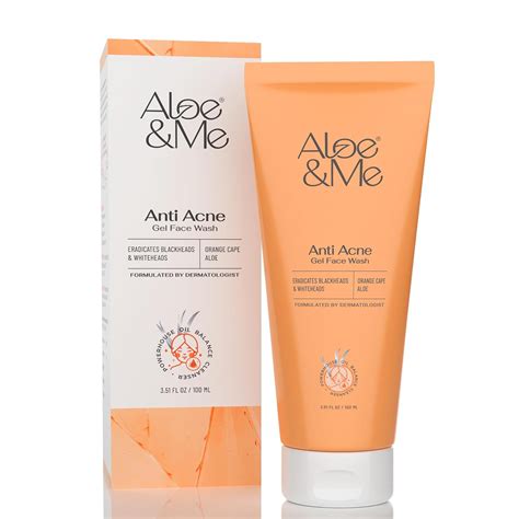 Aloe&Me Daily Gel Face Wash For Oily & Acne Prone Skin | Sulphate Free ...