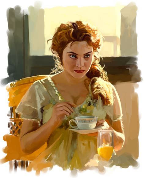 Jeeva Artist SK - Titanic Rose Actress Kate Winslet Painting 2022 #Titanic #Rose #KateWinslet - painting of roses
