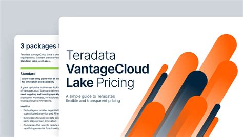 VantageCloud Lake Pricing Guide | Teradata