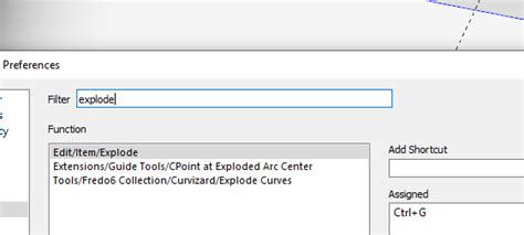 Explode SketchUp 的图像结果