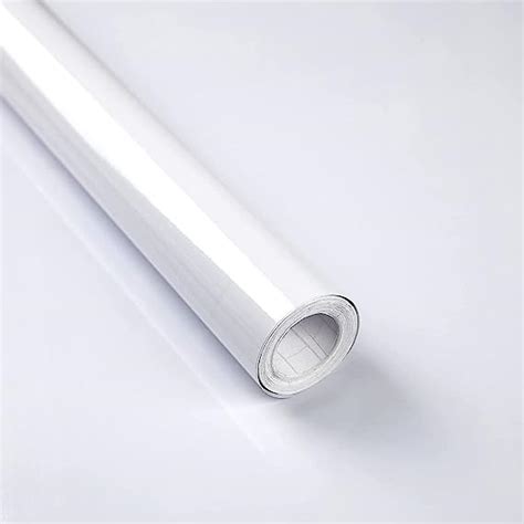 SUNBIRD Sticky Back Plastic White Vinyl Wrap 30X200cm Self Adhesive ...