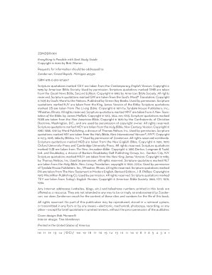 ZONDERVAN Everything Is Possible With God Study Guide ... - Shopify ...