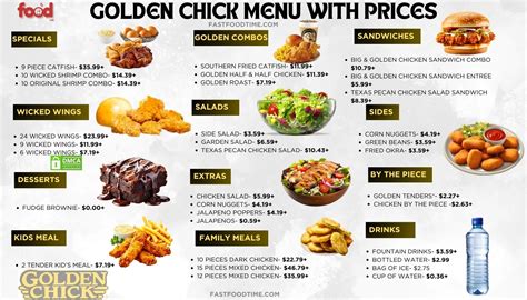 Golden Chick Menu With Prices | Order Online Delivery