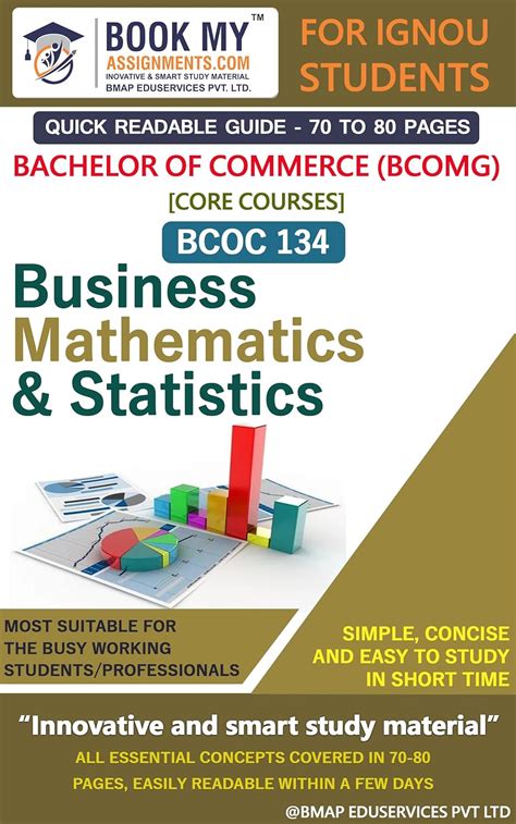 Buy IGNOU BCOC 134 Business Mathematics and Statistics Community ...