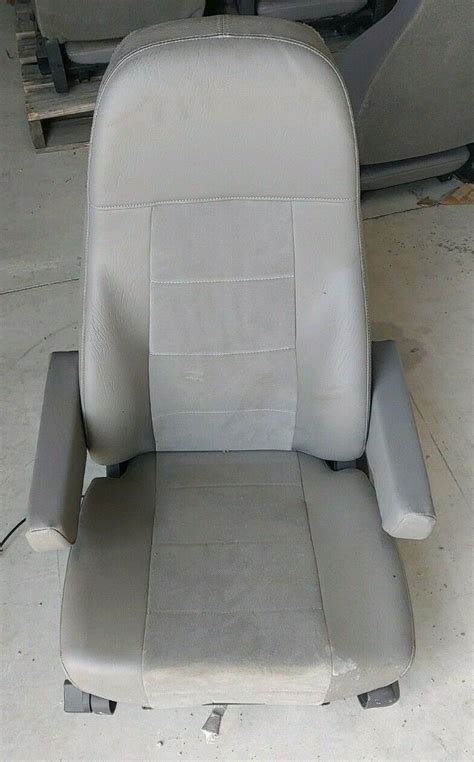 Buy M2 Freightliner Semi Truck Gray Vinyl National Air Ride Bucket Seat ...