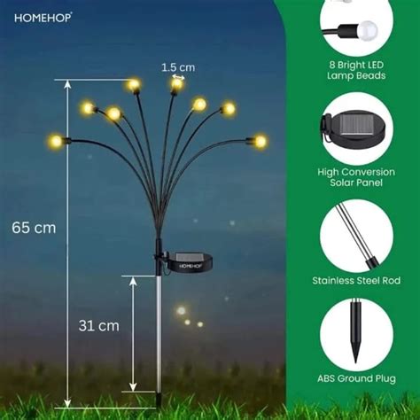 Solar Light for Gate - Garden Light, Weatherproof Outdoor Solar Lamps ...