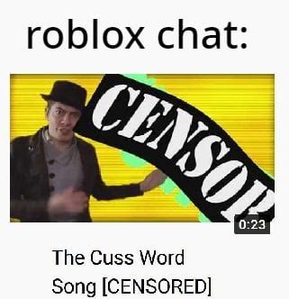 Image result for Roblox Chat Filter Meme