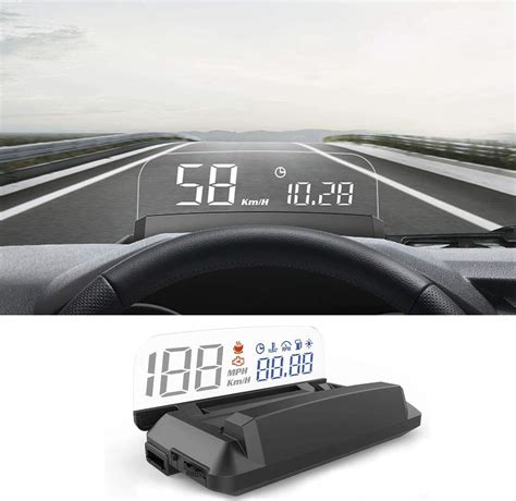 Buy Heads Up Display for Car, iKiKin OBD2 Car HUD Display Shows Speed ...