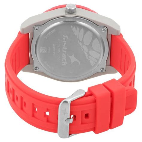 Buy Online Fastrack Trendies Quartz Analog Grey Dial Silicone Strap ...