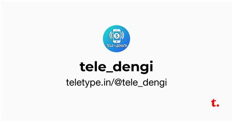 @tele_dengi — Teletype