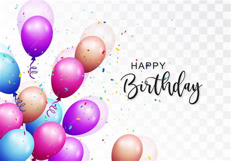 Free download Transparent background happy birthday Images for photo ...