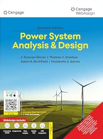 Power System Analysis and Design with WebAssign, 7th Edition : Adam ...
