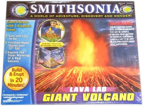 Smithsonian Lava Lab Build and Erupt Giant Volcano India | Ubuy