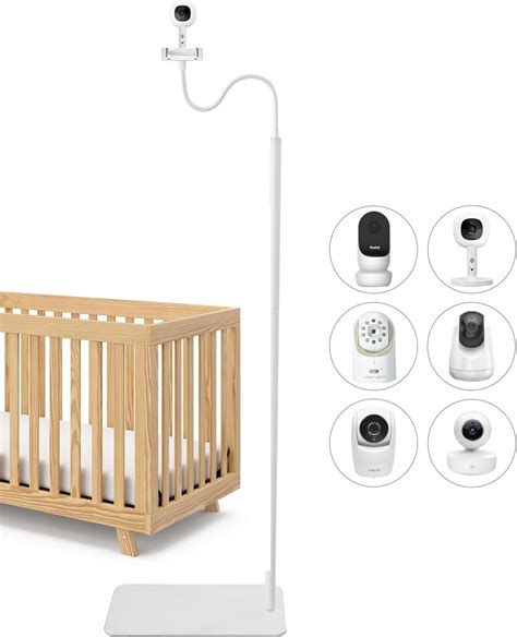 Amazon.com: Baby Monitor Mount Floor Stand 67" Adjustable Height ...