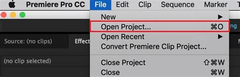 Open Prproj File 的图像结果