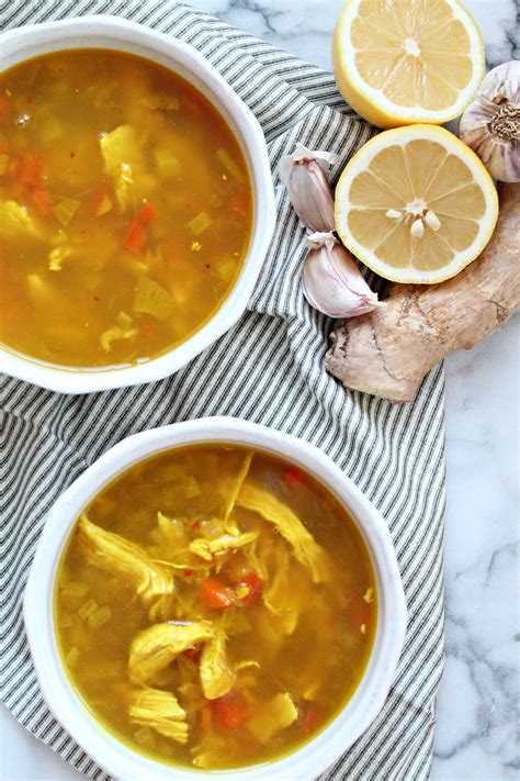 Ginger Turmeric Chicken Soup Recipe at Geri Hodge blog