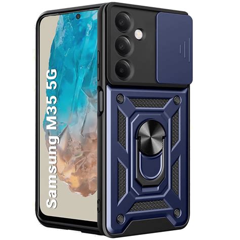 TheGiftKart Tough Armor Bumper Back Cover Case for Samsung Galaxy M35 ...