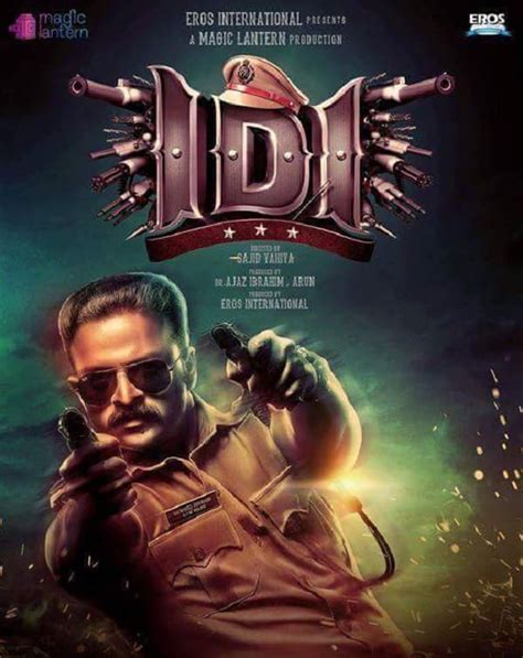 IDI poster: National Award winner Jayasurya is back as a badass cop ...