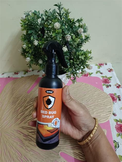 Urba BugSpray Bed Bug Repellent | Room Spray | Completely Herbal | Bed ...