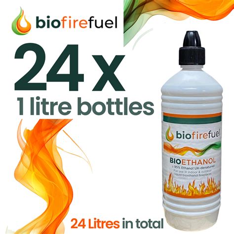 24 Litres Bioethanol Fuel | Premium Eco-Friendly Bioethanol Fuel | Bulk ...