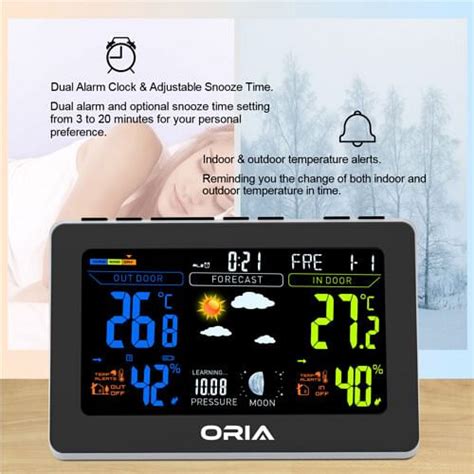 Digital LCD Indoor Thermometer & Hygrometer - India | Ubuy