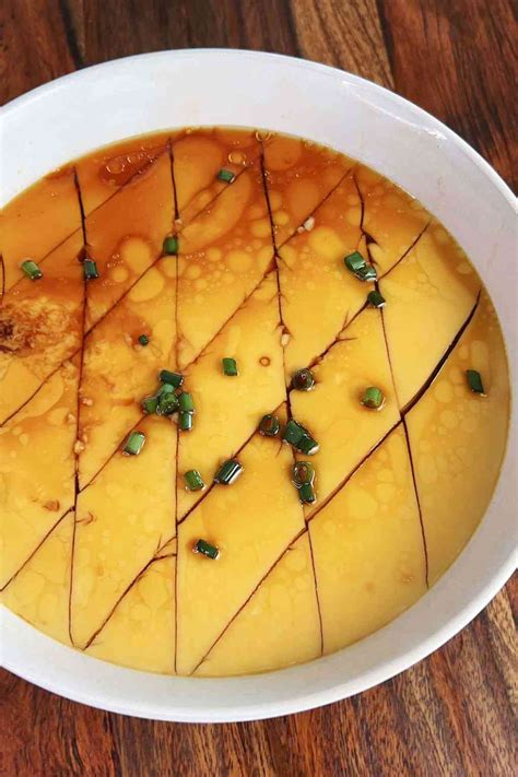 Chinese Steamed Egg - 3 Methods: regular pot, oven, microwave