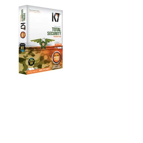 K7 Total Security Antivirus - 5 User's, 1 Year (One Installation CD, 5 ...