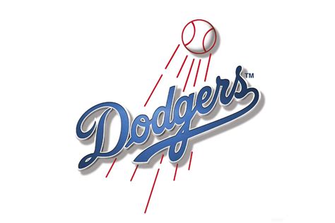 Dodgers Logo Baseball