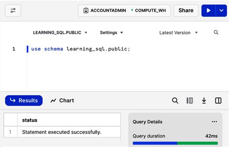 Image result for How to Run SQL Query in Snowflake