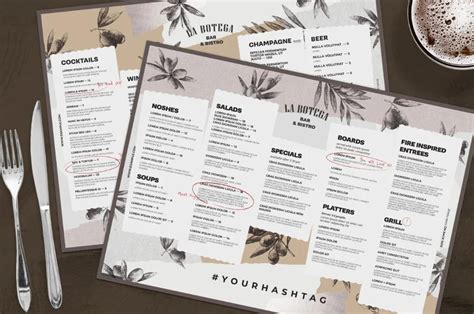 Image result for Simple Rustic Menu