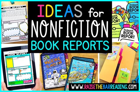 Nonfiction Book Report Templates and Ideas for 3rd, 4th and 5th Grade ...