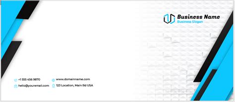 Sleek and Modern Business Envelope Designs | Download 20+