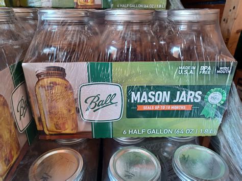 2 Qt. Canning Jars & Lids - Chestnut Ridge LLC