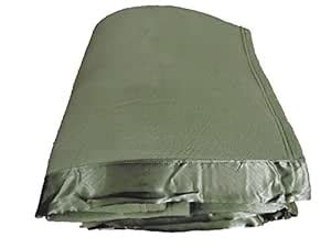 Buy Cozy Fleece Micro Fleece Blanket with Satin Binding, Sage, King ...