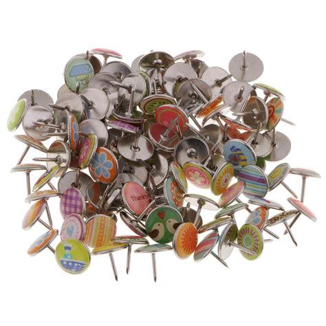 Fashion My Day® 50 Pieces Creative Fashion Push Pins Decorative ...