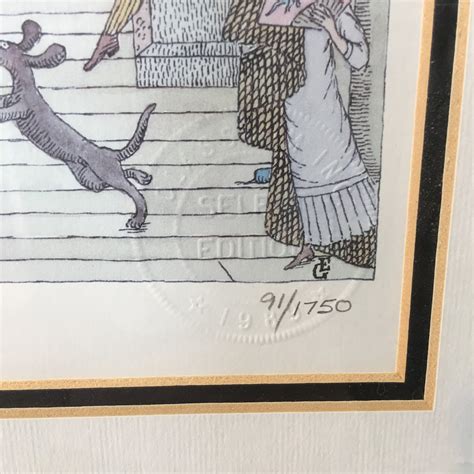 Edward Gorey Limited Edition Print
