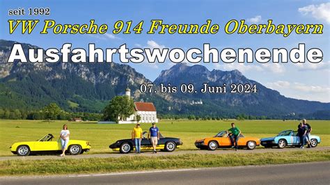 VW Porsche 914 Freunde Oberbayern Ausfahrtswochenende, Mickhauser Alm ...